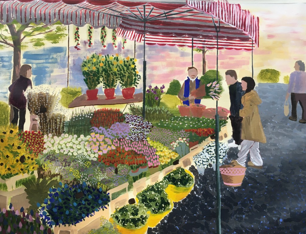 Impressions Of A Flower&nbsp;Market